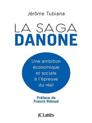 cover image of La saga Danone